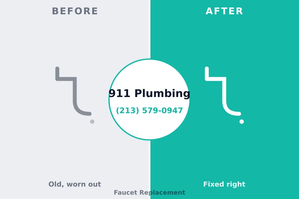 Before and after: plumbing repair Clifton Knolls-Mill Creek, NY